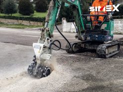 Testa fresante a taglio continuo Simex TFC 50