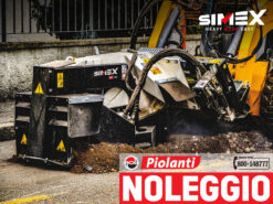 Escavatrice a ruota Simex RW 500 - Noleggio