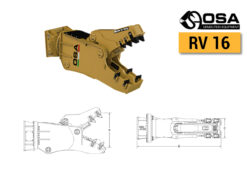 Frantumatore rotante OSA RV 16