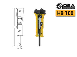 Martello demolitore idraulico OSA HB 100