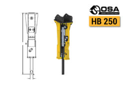 Martello demolitore idraulico OSA HB 250
