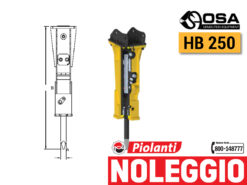Martello demolitore idraulico OSA HB 250 – Noleggio