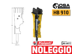 Martello demolitore idraulico OSA HB 910 - Noleggio